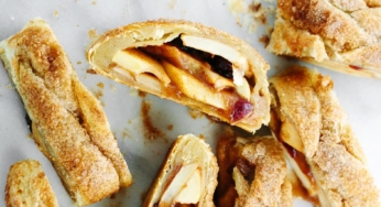 Strudel di mele e burro di arachidi